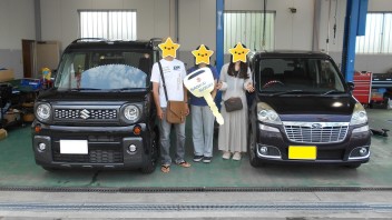 スペーシアギア納車おめでとうございます☆